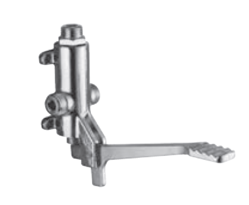 PB Педал Линия Кран за Крака със Смесител хром за Стенен Монтаж 1208969754