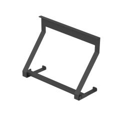 Епка Луксион Комплект Кухненски Релси 80 см с Аксесоари Метал с Невидимо Закрепване Черен 1208969994