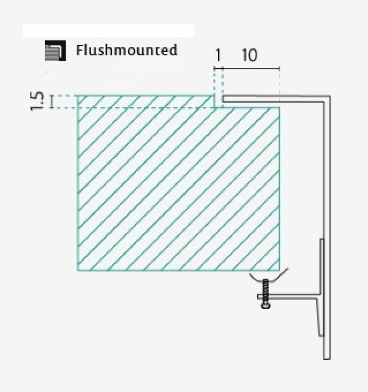 Банка IB4040 неръждаема стомана мивка 40 x 40 см за надплотен и вграден монтаж 1208970040