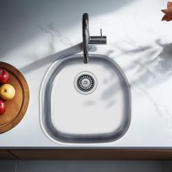 Banka Denver Неръждаема мивка 41 x 41 cm Подмодна 1208970049