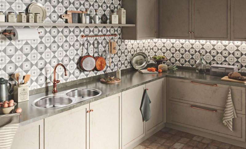 Банка Галисия мивка от неръждаема стомана над плот 835 x 440 мм с отцедник 1208970053