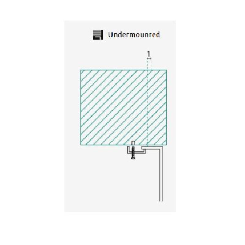 Banka Princess неръждаема стомана двойна мивка за вграждане 750x475 мм 1208970067