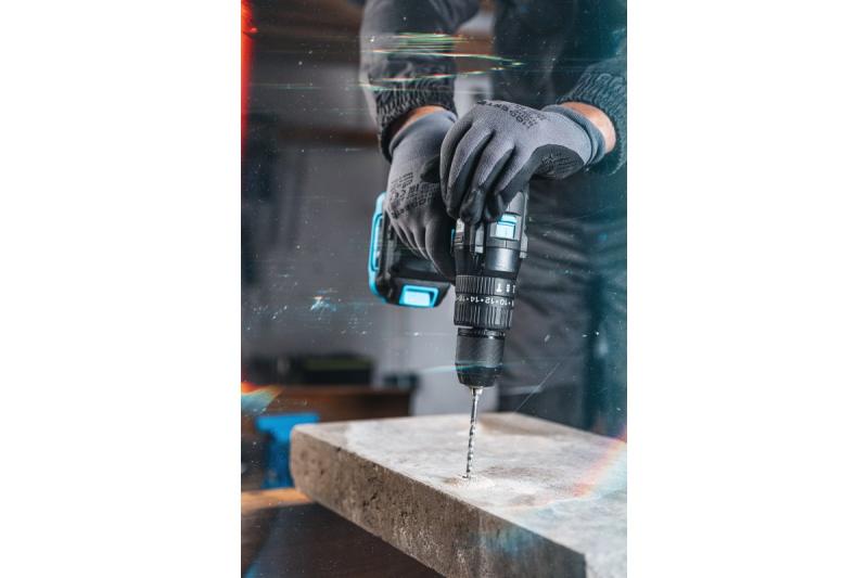 Хьогерт Акумулаторна ударна бормашина 18V за тухли, камък, дърво, метал.