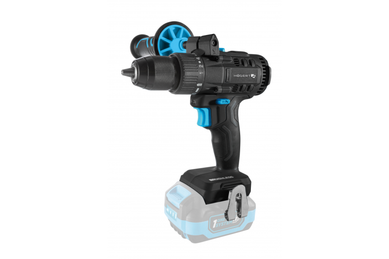 Högert Brushless акумулаторен винтоверт 18V за дърво, метал