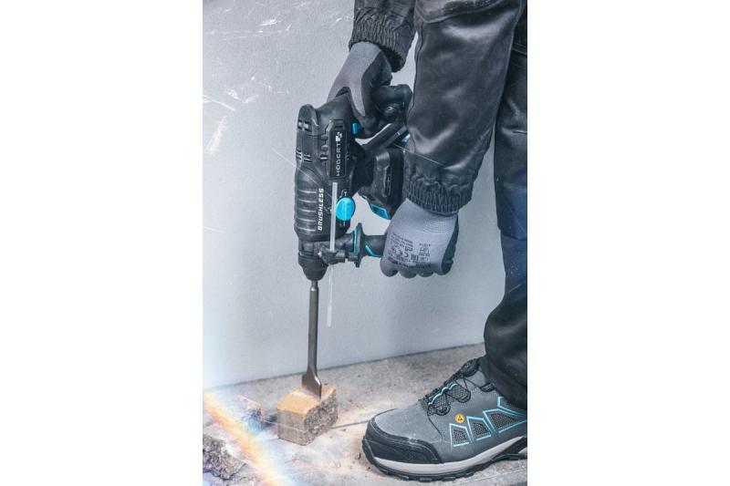 HÖGERT акумулаторна ударна бормашина, безчеткова, 18V, с функция за длето.