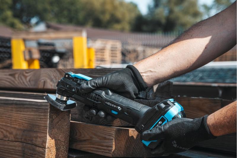 HÖGERT мощен безжичен многофункционален инструмент, 18V, без батерия.