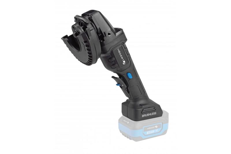 HÖGERT Безжичен ъглошлайф с педален превключвател, 125MM, 18V - без батерия