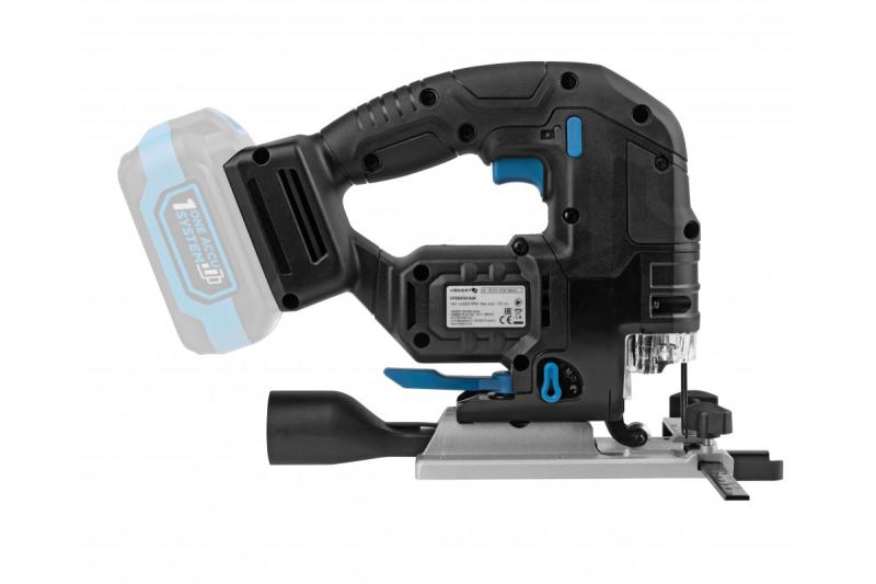 HÖGERT акумулаторен прободен трион, 18V, дръжка против вибрации - без батерия