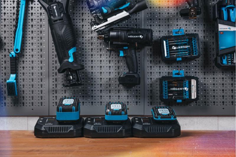 HÖGERT презареждаща се батерия 6.0 Ah 18 V