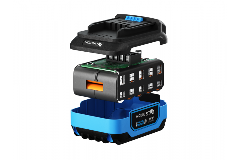 HÖGERT презареждаща се батерия 6.0 Ah 18 V