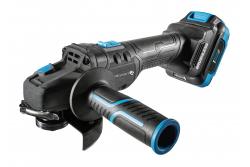 HÖGERT Диск шлайфмашина без кабел с лостов превключвател, 125MM, 18V, комплект с батерия, зарядно устройство, аксесоари.