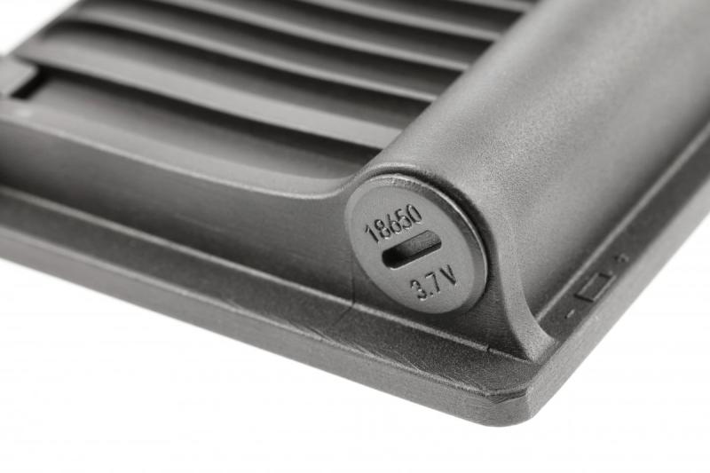 Слънчево прожекторно осветление LUMOS II, LED, 2000lm, 6400K, 2600mAh заменяемо, IP65, черно