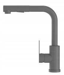Гранителанд Celeste кухненски смесител сив с изтеглящ се чучур и ръчен душ с двойна функция 1208970663