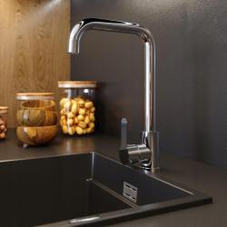 Гранителанд Stellar Кухненски смесител Хром с въртящ се чучур 1208970667