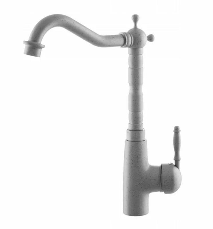 Graniteland Verve кухненски смесител сив с въртящ се чучур 1208970703