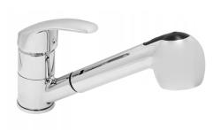 Гранителенд Реа кухненски смесител Croom с издърпващ се чучур и двуфункционален ръчен душ 1208970712