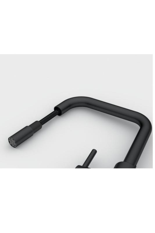 Франке Лина U Кухненски Чучур Черен С Издърпващ Се Излив 115.0728.477