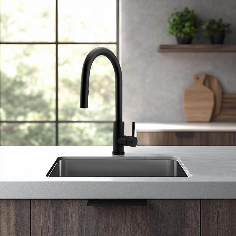 Pure.Sink Exclusivo RVS мивка 34x40 см с радиус 10mm за вграждане, плоско вграждане и надстройка PEX3440-02