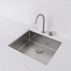 Pure.Sink Exclusivo RVS мивка 50x40 см 10mm радиус подграда, плоскостроене и надграда PEX5040-02