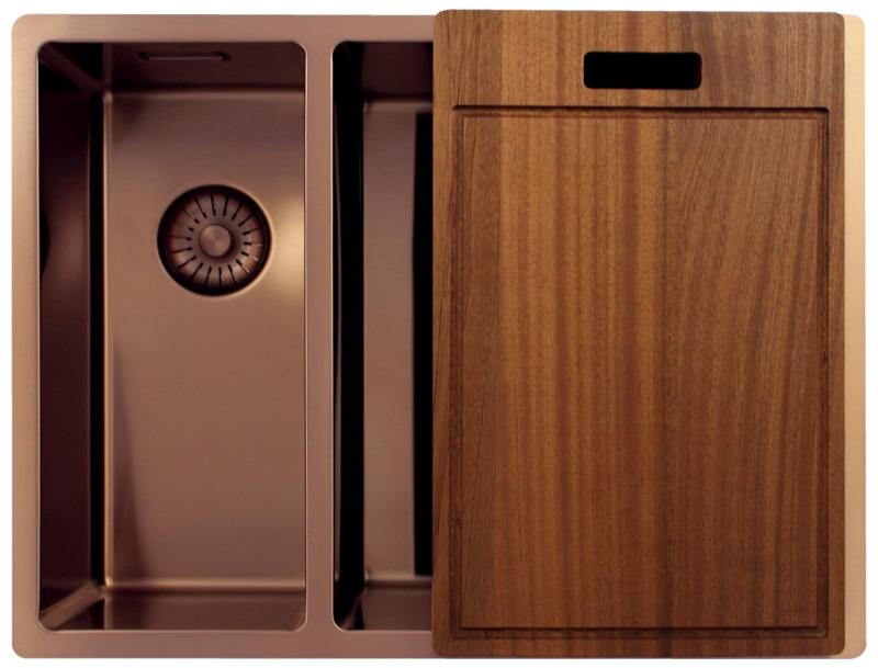 Pure.Sink Exclusivo Меден 1,5 половин чешми 18+34cm 10mm радиус PEX183440-62