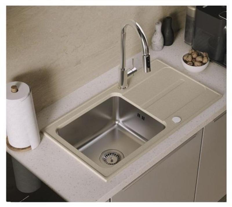 Quadri Viora кухненски смесител Хром 3-пътен с допълнително свързване за филтрирана вода 1208971405