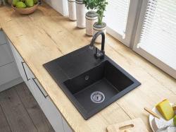 Graniteland Nex Гранитен Ардуин хардстийн изглежда мивка със секция за отцеждане 574x464 мм 1208971426