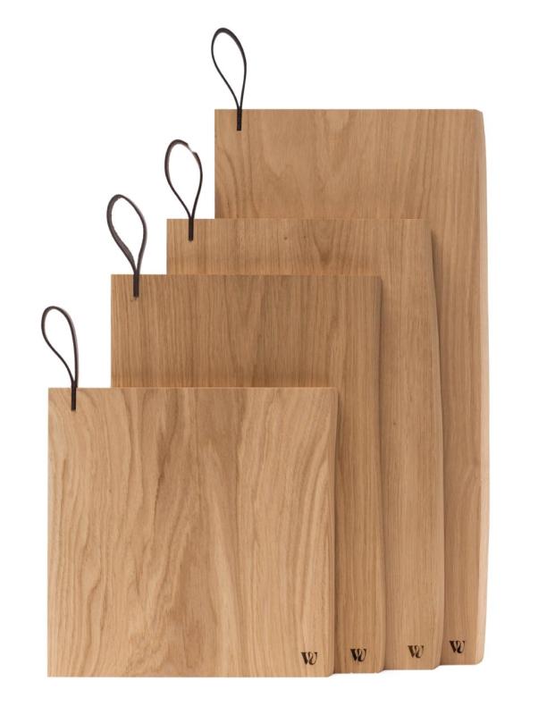 Woodsea Chop-Chop Oak XL - Дъбова дъска за рязане 50x24cm с кожена дръжка 1208971542