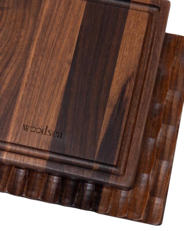 Woodsea Dunes Walnut S - Орехова дъска за рязане Dunes 27x20 см 1208971547