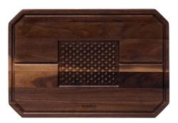 Замък Удсий Стек - Орехова дъска за рязане и сервиране на стек 45x30 см 1208971569