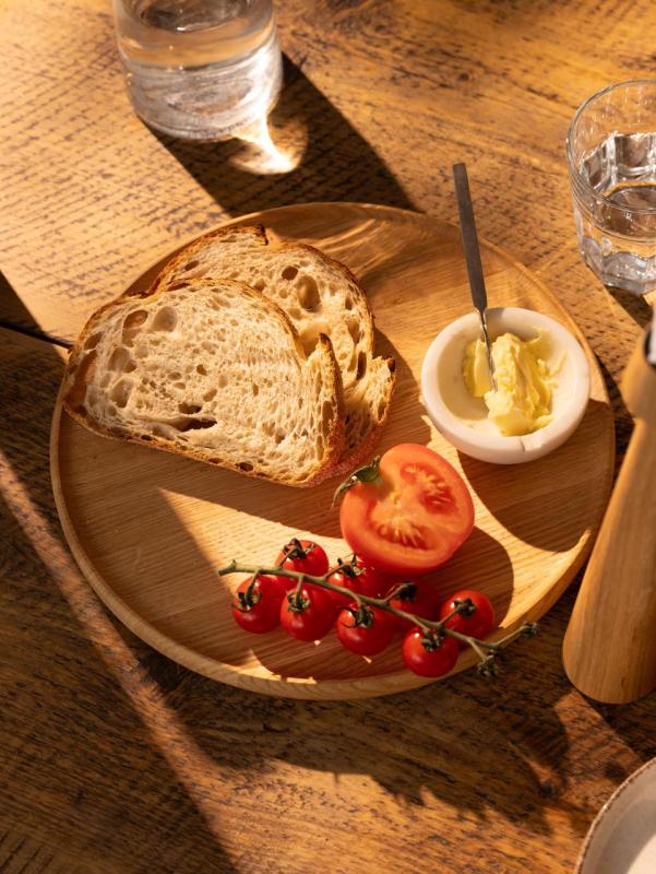 Woodsea Serving S - Сервираща табла от дъб с кръгла форма Ø30 см 1208971587