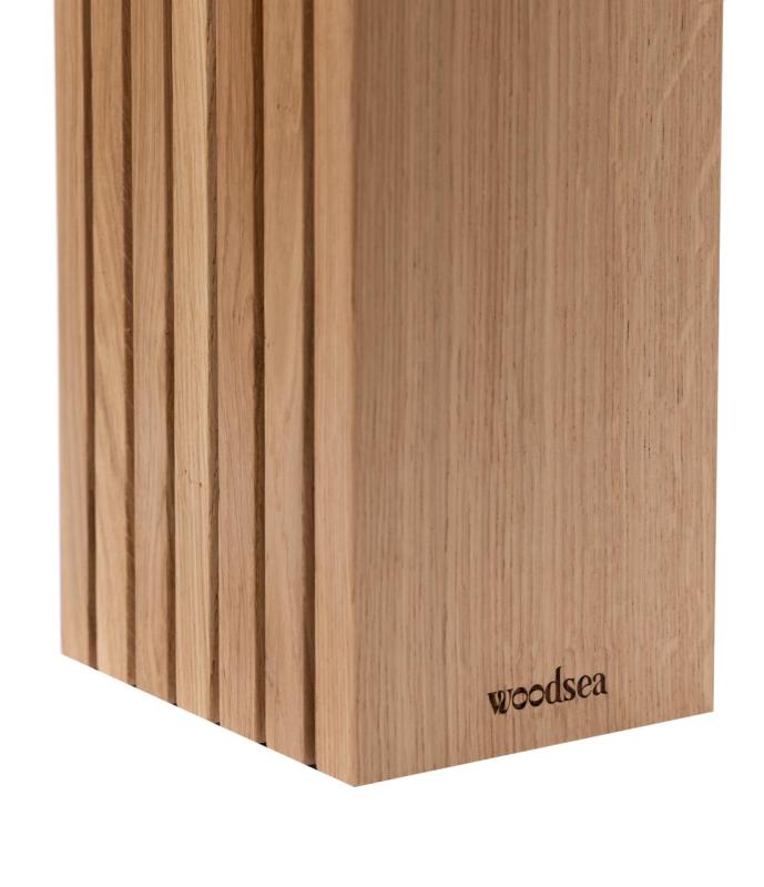 Woodsea Block Oak S - Блок за ножове от дъбово дърво 13x8 см 1208971617