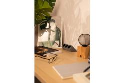 Мебелен контакт SOFITO, 2xШУКО, USB A+C, кабел 1.5 м, сив флок