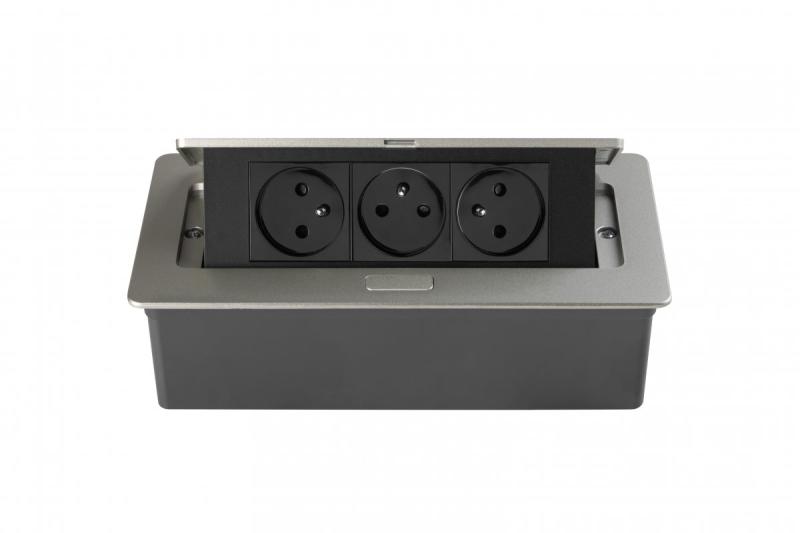 SOFT изтеглящ се контактен блок, захранващ кабел 1,5 м