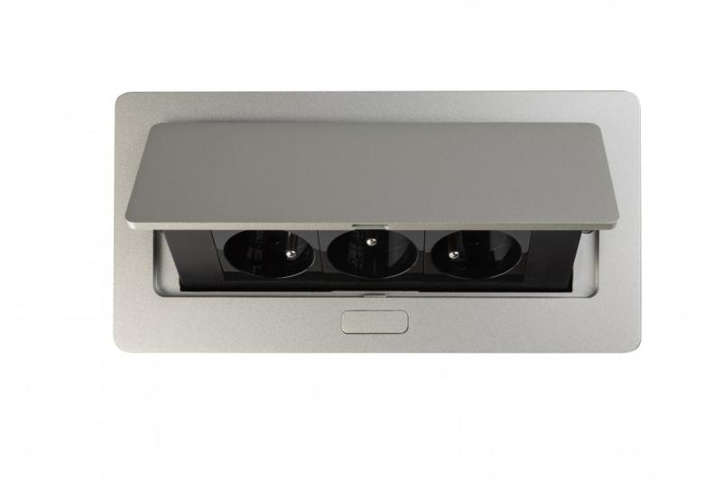 SOFT изтеглящ се контактен блок, захранващ кабел 1,5 м