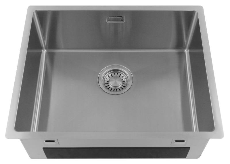Pure.Sink Luxion Неръждаема мивка 50x40 cm за вграждане, плоско вграждане и надграждане  PLX5040-02