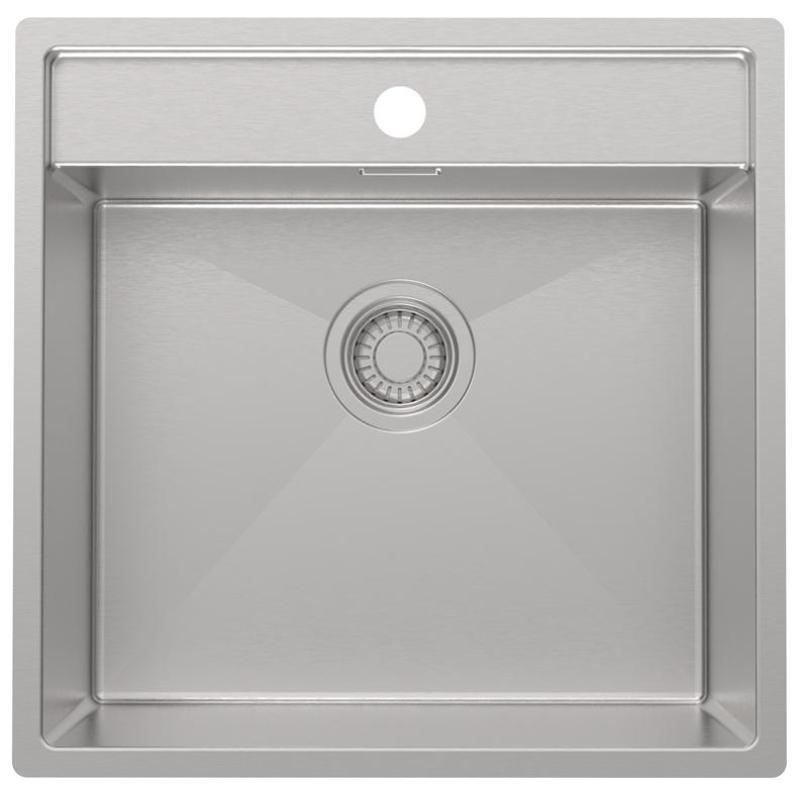 Pure.Sink Luxion Неръждаема мивка 51x50 cm Tapwing с отвор за кран PLX5150T-02