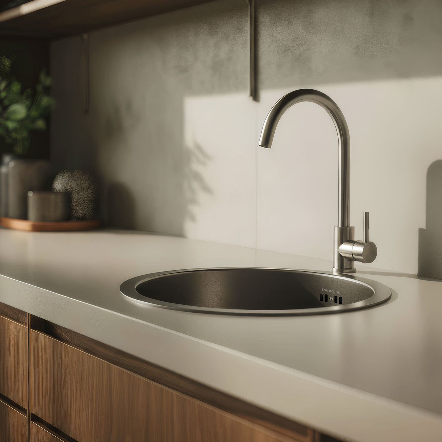 Кръгли форми в кухнята