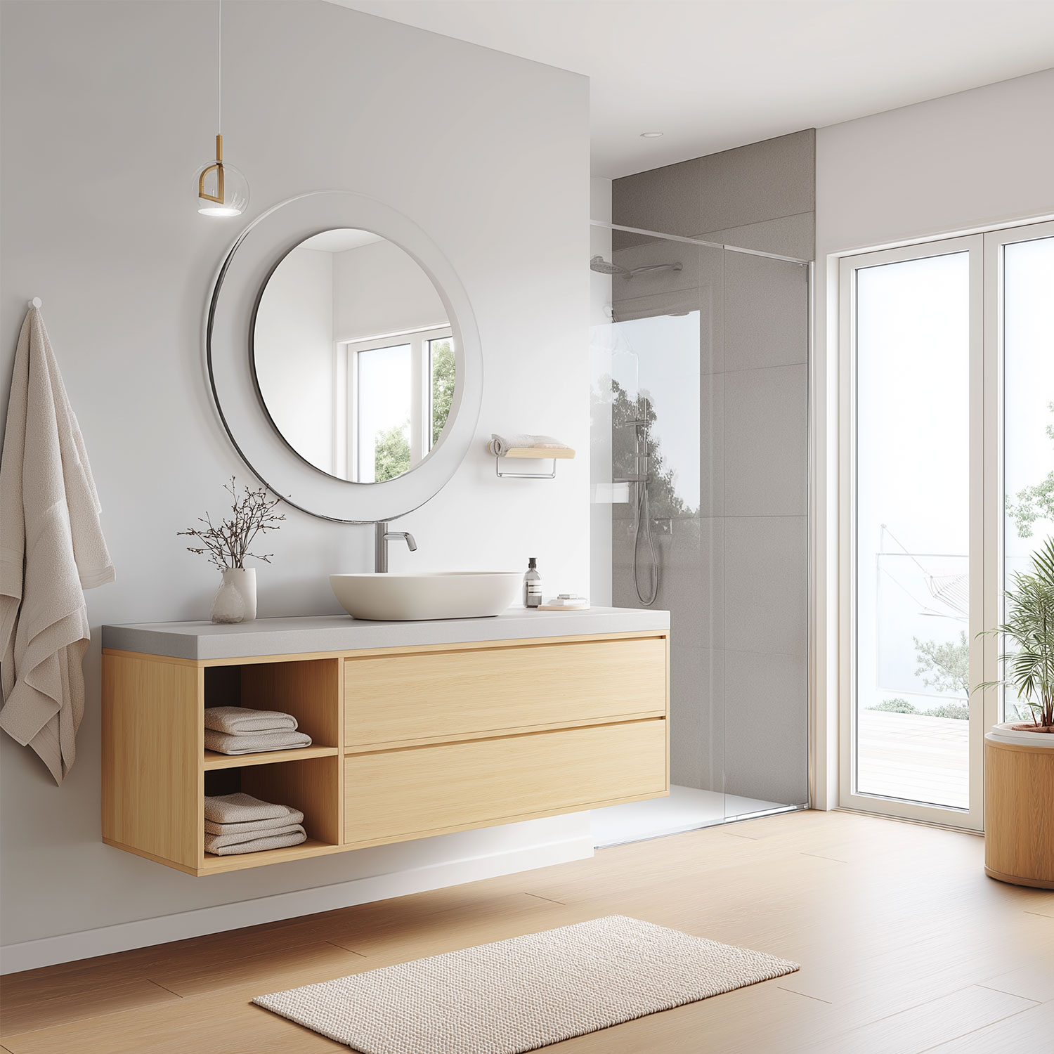 Силата на цветовата психология в банята